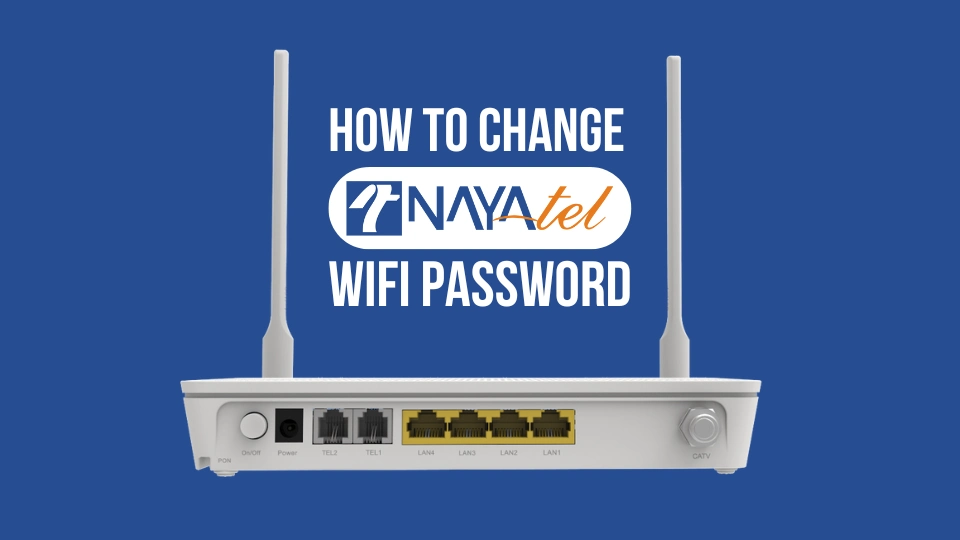 How to Change Nayatel WiFi Password